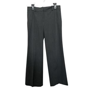 Ann Taylor Womens Pants Wide Leg Career or Dressy High Rise Black Petite 8